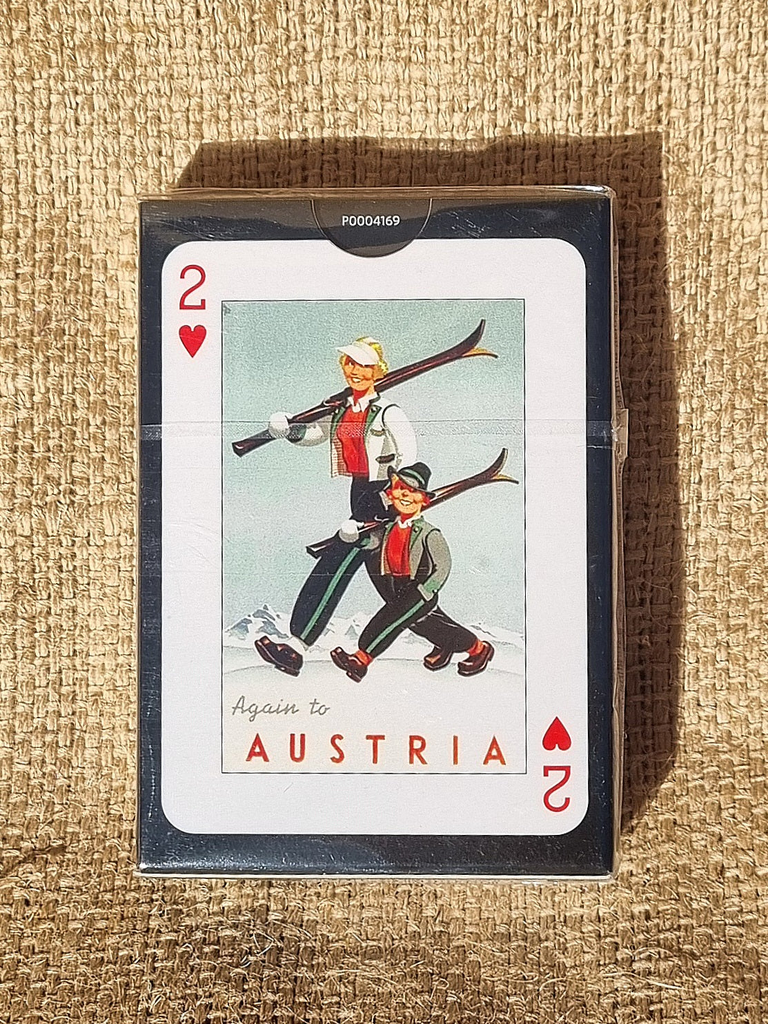 Ski Art Playing Cards