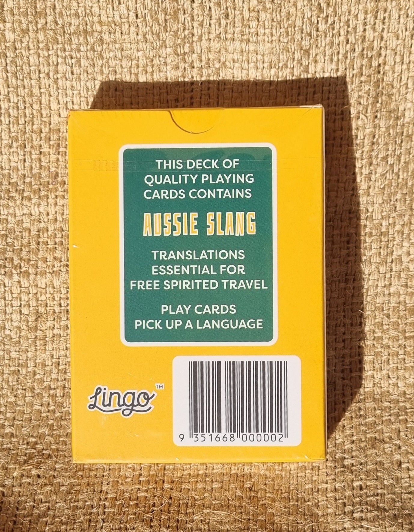 Aussie Slang Playing Cards