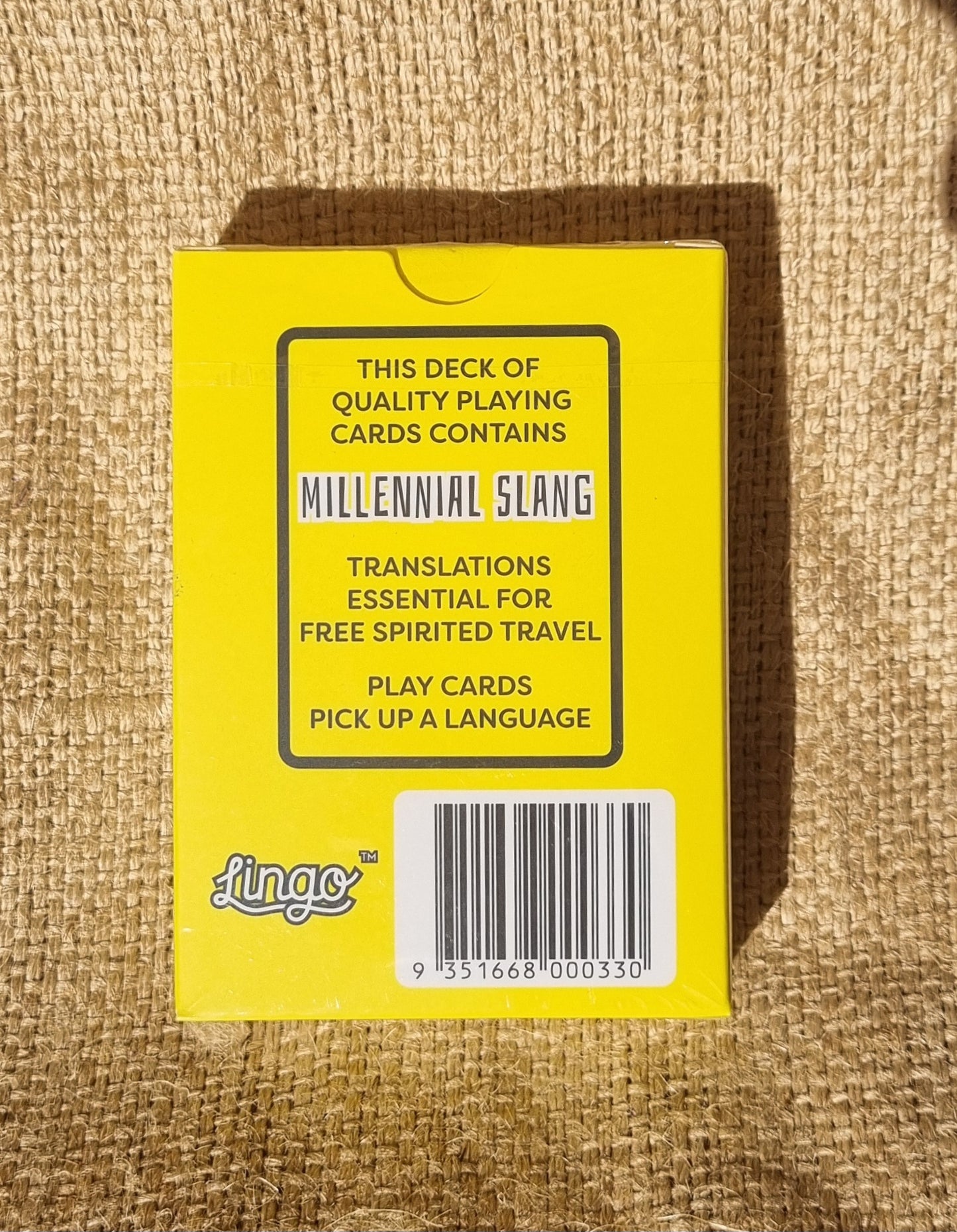 Millennial Slang Playing Cards