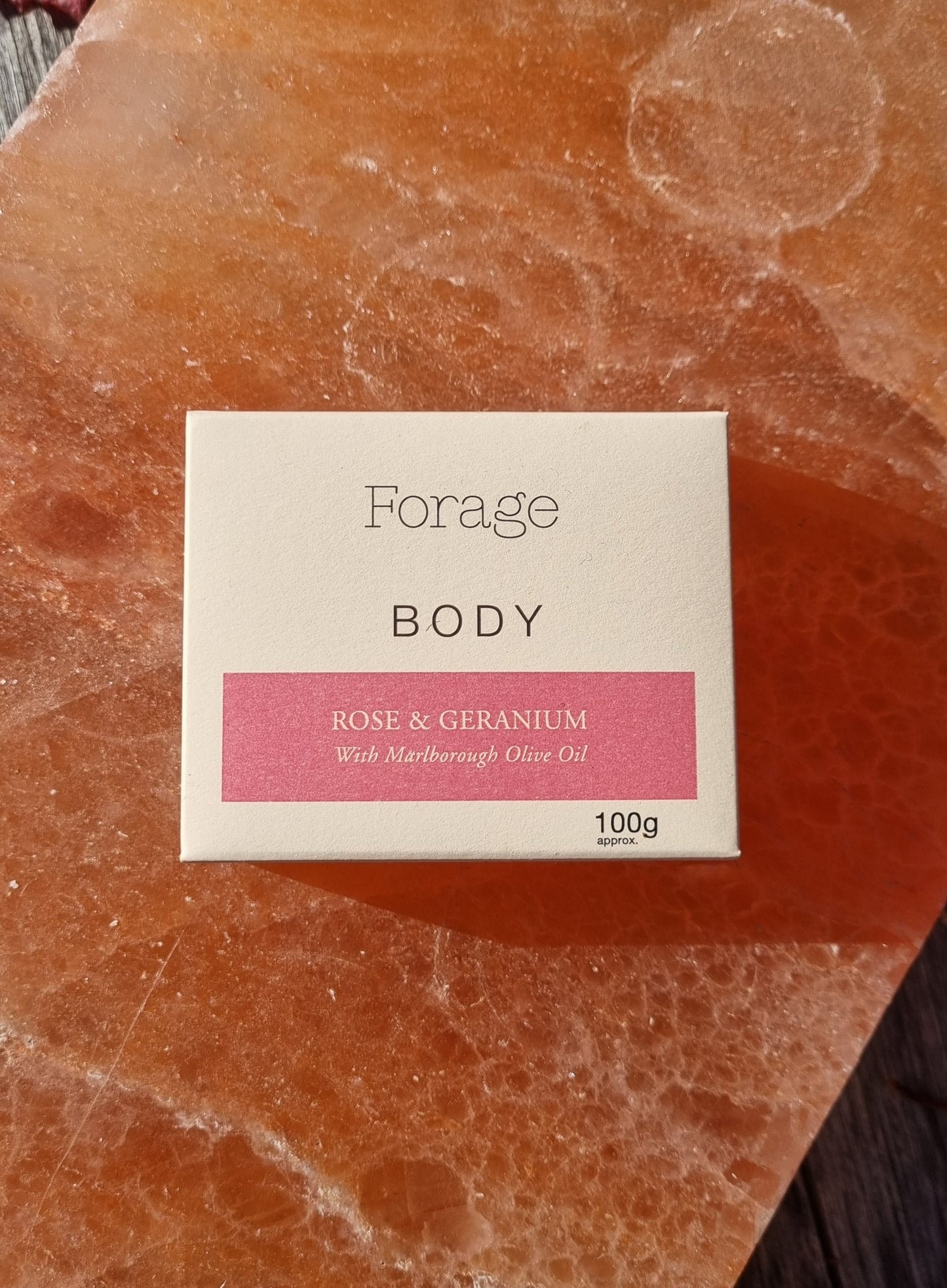 Forage Body Soap Rose & Geranium