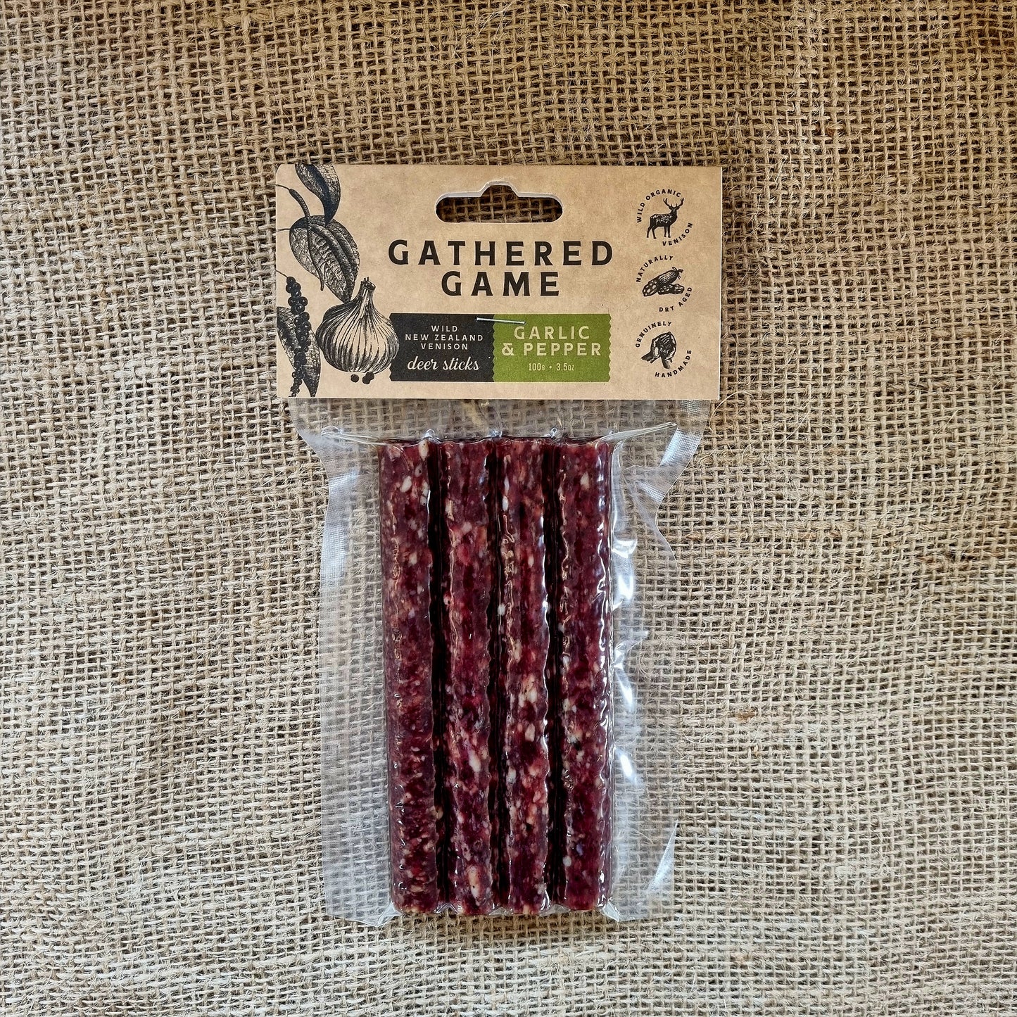 Gathered Game Deer Sticks