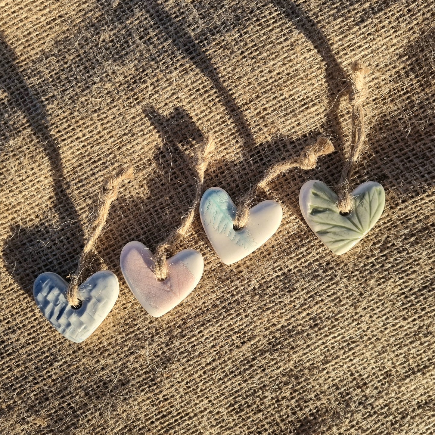 Hanging Ceramic Heart Small