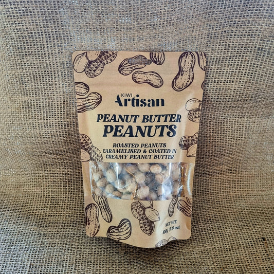 Kiwi Artisan Peanut Butter Peanuts