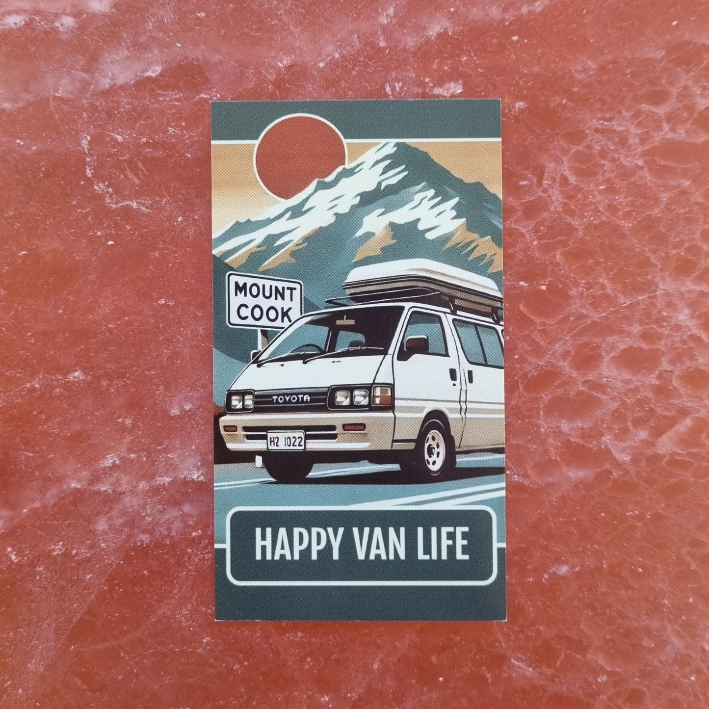 Mount Cook Fridge Magnet