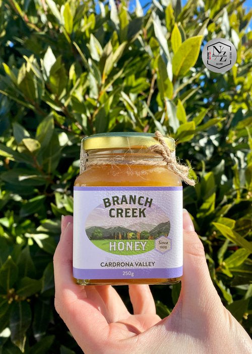 Branch Creek Honey Clover Blend Honey Raw 250g